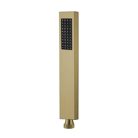 Ensemble de pommeau de douche à main moderne, coude réglable en forme d'arc, connecteur mural, jets en silicone anti-colmatage, avec douche élégante