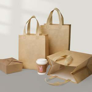 Sac de courses non tissé écologique grande taille en gros, personnalisable avec logo ou uni, acceptant l'impression de logo - Product Image 4