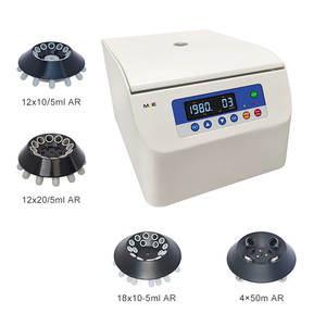 Tampo da mesa Tamanho pequeno Laboratório Universal Centrífuga 2ml 5ml <span class=keywords><strong>10ml</strong></span> 15ml 20ml 50ml Centrífuga de baixa velocidade - Product Image 4