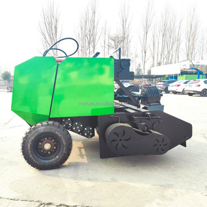 Presse à balles et ensacheuse combinées pour tracteur, avec fonction de récolteuse d'herbe, de coupe et de balles. - Product Image 3