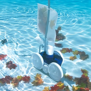 Sac filtrant de remplacement pour <span class=keywords><strong>robot</strong></span> nettoyeur de <span class=keywords><strong>piscine</strong></span>, sac en maille anti-feuilles avec fermeture éclair pour sac de débris de <span class=keywords><strong>robot</strong></span> nettoyeur de <span class=keywords><strong>piscine</strong></span> - Product Image 6