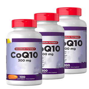 כמוסות רכות של CoQ10, תוסף קואנזים <span class=keywords><strong>Q10</strong></span>, תמיכה לבבית למבוגרים - Product Image 1