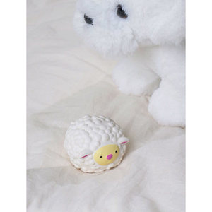 Giocattoli di addestramento per animali domestici in stile cartone animato blep di lana in lattice morbido per gatti interattivi e divertenti! - Product Image 1