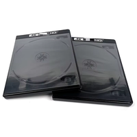 Boîtier de disque 4K UHD noir personnalisé en usine, épaisseur 11 mm, coque Blu-ray DVD pour usage domestique, automobile et bureautique, anti-poussière, durable et léger