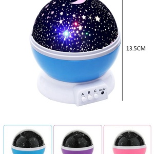 Proyector de Luz Ambiental Interior con Diseño de Cielo Estrellado, Lámpara Nocturna LED Giratoria, ABS, Regulable, Decoración para Dormitorio Infantil, Regalo para Bebés - Product Image 3