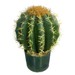 The Nordic Small Artificial Cactus Pot Column Plants Decorative Faux Artificial Succulent Cactus Faked Plants Anlage