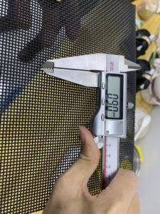 Úc tiêu chuẩn màu đen sơn tĩnh điện 316 biển thép không gỉ màn hình an ninh lưới cho cửa an ninh - Product Image 4