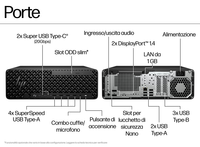 PC HP Z2 SFF Tower PC Z2 G1i HP Workstation de Escritorio con Procesador Intel Core Ultra 5 235, 8G, 512G, DVDRW
