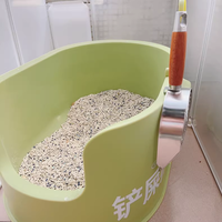 En stock, pelle à litière pour chat en acier inoxydable de haute qualité, écologique, avec différentes tailles et design de pelle profonde
