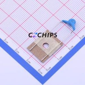 ตัวเก็บประจุแบบปลอดภัย CD45-B2GA101K-VKA ชนิด Through hole Component (THT), ระยะขา P=10 มม. 100pF 10% 400V/440V X1, Y1 - Product Image 1