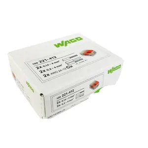 WAGO 734-302 3.5mm pitch 2PIN terminal block plug connector MCSMINI series for industrial and medical power