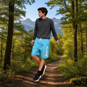 Sudadera de Manga Larga para Hombre, Transpirable, de Punto, Cuello Redondo, Cintura Elástica, Corte Regular, Ropa Deportiva de Verano para Exteriores - Product Image 2