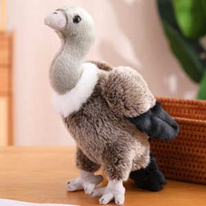 Porte-clés en peluche oiseau Greenmart de haute qualité, réaliste, en coton PP doux, animal en peluche mignon, idée cadeau d'anniversaire - Product Image 3