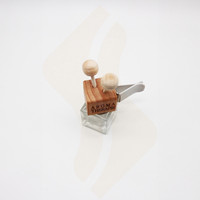 Diffuseur d'huiles essentielles pour voiture, flacon de parfum avec bouchon à vis, diffuseur d'aromathérapie en verre, cadeau promotionnel 5ml 10ml