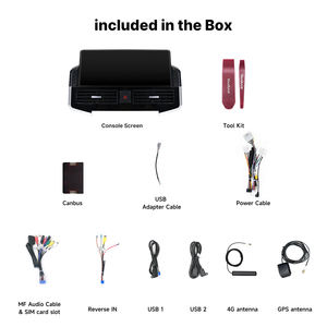 Pantalla Android de 12.3 pulgadas para coche Toyota Land Cruiser LC200 2008-2021, con Carplay, GPS, navegación y pantalla táctil. - Product Image 6