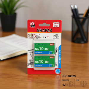 Noki Staples No.10-1M 24mm 1000pcs High Quality Office Use - Product Image 2