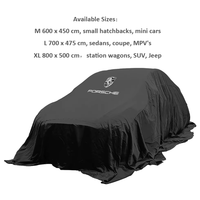 Housse de voiture intérieure JK Premium en pongé ultra douce et respirante, anti-UV à 90 %, coupe ajustée pour berline de luxe, modèle OEM pour exposition