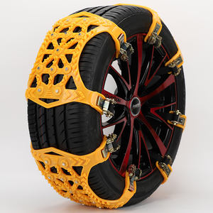 Chaînes à <span class=keywords><strong>neige</strong></span> à prix avantageux pour pneus de voiture, chaînes à <span class=keywords><strong>neige</strong></span> universelles d'urgence en plastique pour l'hiver - Product Image 2
