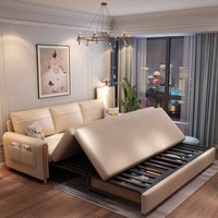 Sofá cama extraíble plegable personalizable de fábrica, característica reclinable para sala de estar o Hotel para apartamento de dormitorio