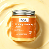Crème Amincissante CAZADE Marque Privée Brûle-Graisse Ventre et Cellulite, Crème Minceur Corporelle Chauffante 250g