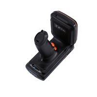 Lector RFID UHF Portátil, Escáner de Código de Barras 2D, Pantalla de 5.5 Pulgadas, USB, ABS, Android 11, Lector/Escritor de 20M para Inventario de Almacén