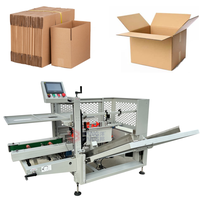 Machine d'emballage automatique horizontale multifonctionnelle Cobot pour cartons, machine de scellage de boîtes en carton avec ruban adhésif
