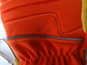 Gants de sauvetage pour <span class=keywords><strong>pompiers</strong></span> de style cinq doigts en aramide, pour la formation et les interventions d'urgence, avec protection de catégorie 4 - Product Image 2