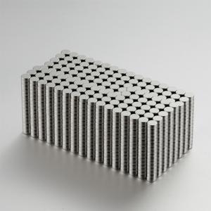 Vente en gros d'aimants permanents en néodyme N35H-N52H Super fort Ndfeb Nickel Cuivre Enduit - Product Image 4