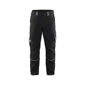 BLAKLADER - 156115169994C62 Anti-Flame <b>trousers</b> <b>Black</b>/Grey - EAN 7330509546789 FLAME RESISTANT <b>WORKWEAR</b> - Product Image 1