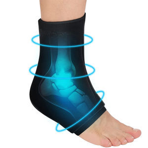 Ankle <b>Ice</b> <b>Pack</b> Wrap for Swelling & Sprained Ankle Brace, Cold Therapy Support Compression Socks - Product Image 1