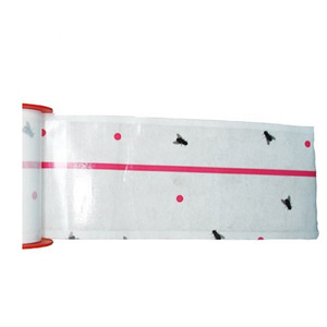 BSTW Cocina Restaurante Hogar Adhesivo no tóxico Control de plagas Pegajoso Pegamento para moscas Trampa Rodillo de papel - Product Image 6