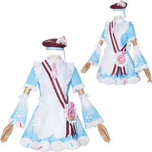 Costume d'anime pour femmes à prix avantageux, robe lolita, robe de femme de chambre, costume de fête d'Halloween pour femmes, jeu de rôle - Product Image 4