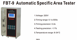 Yueke FBT-9 전자식 자동 지정 면적 시험기/디지털 시멘트 블레인 미세도 공기 투과성 시험기 1년 보증 - Product Image 5