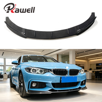 Lèvre de pare-chocs avant en fibre de carbone de haute qualité style F32 FD pour BMW Série 4 M Tech F32 F33 F36 2014-2016