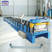 Machine de formage de tuiles en acier émaillé coloré Huanuo 380V, épaisseur 0,3-1,5 mm, largeur d'alimentation 895 mm, utilisation facile, garantie 2 ans