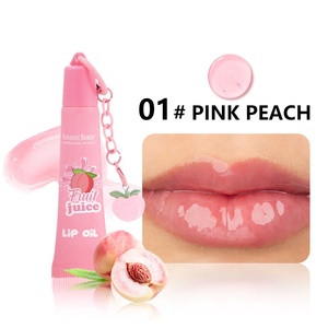 Aceite Labial con Sabor a Frutas y Ácido Hialurónico, con Llavero, Hidratante, Previene la Sequedad, Brillo Labial para Chicas - Product Image 6
