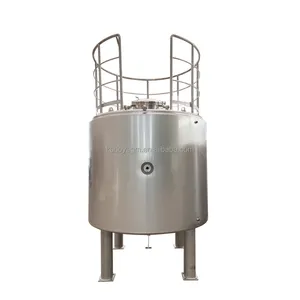 ETE Customize 4000L Vertical Storage Tank Stainless Steel Wine Tank Cosmetics Raw Materials Storage Tank