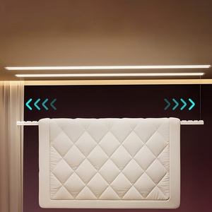 Hidden embedded household clothes <b>drying</b> <b>rack</b>, invisible balcony electric lifting clothes <b>drying</b> pole - Product Image 4