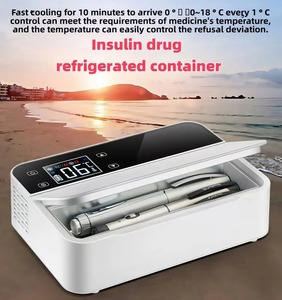 Insulin Car Refrigerator Medicine Constant Temperature Mini <b>Fridge</b> <b>Portable</b> Travel Storage Semiconductor Rechargeable - Product Image 5