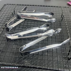 Stainless Steel Sugar Tongs 11.5cm Ice Cube <b>Pliers</b> Food Safe Party Use - Product Image 3