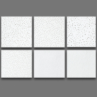 Plafond suspendu en fibres minérales au design moderne / Dalles de plafond en fibres minérales