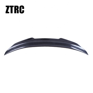 For M4 F82 PSM Style Real Carbon Fiber <b>Rear</b> <b>Spoiler</b> Trunk Wing 2014-2020 - Product Image 3