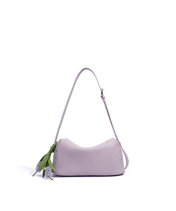 Custom Logo Real Grain Cow Leather Single Strap Zipper <b>Sling</b> <b>Bag</b> for Women Fashion Travel - Product Image 6