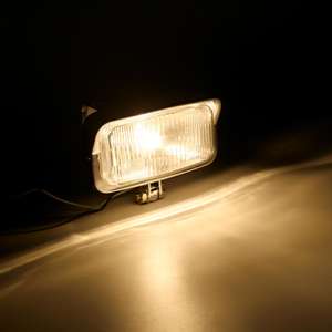 Phare TCMT pour Harley XF1406110-E, phare rectangulaire rétro adapté aux Harley Touring <span class=keywords><strong>Cafe</strong></span> Racer Chopper Bobber - Product Image 4