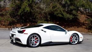 Rines de Aleación Forjados Personalizados en Cromo Plateado Cepillado 5*114.3 Cóncavos de 19 20 21 Pulgadas para Ferrari F430 812 F12 458 <span class=keywords><strong>488</strong></span> <span class=keywords><strong>Gtb</strong></span> Sf90 - Product Image 4