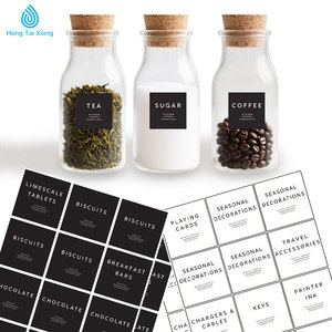 Gia vị Jar nhãn in sẵn tối giản dán nhà hàng nhà bếp quán cà phê nhãn không thấm nước dán bóng đơn giản - Product Image 1