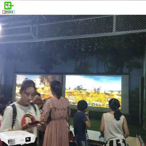 เกมฉายภาพโต้ตอบบนผนังแบบสัมผัส AR Magic Painting Fun Drawing สำหรับเด็ก เสริมสร้างการเรียนรู้ เหมาะสำหรับห้างสรรพสินค้า - Product Image 3