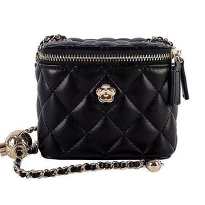 Bolso Pequeño de PU con Cadena y Patrón de Rombo Camelia <span class=keywords><strong>Secret</strong></span> Garden para <span class=keywords><strong>Mujer</strong></span>, Primavera 2023, Mini Bolso de Hombro Cruzado de Poliéster - Product Image 3