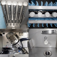 Lave-vaisselle à convoyeur plat en acier inoxydable, type aérien, à réservoir unique et rinçage unique, capacité 3000 plats/heure, pour restaurants et hôtels