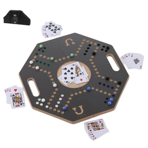 Gioco di Biglie in Legno Jakcaroo <span class=keywords><strong>con</strong></span> Robusta Custodia per Pianificazione Strategica, 47 cm, Gioco <span class=keywords><strong>da</strong></span> <span class=keywords><strong>Tavolo</strong></span> in Legno Jackaroo per 4 Giocatori - Product Image 6